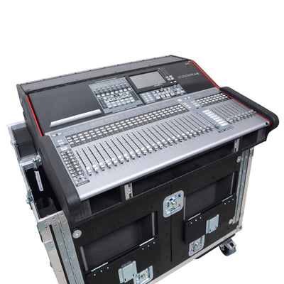 ProX Flip-Ready Easy Retracting Hydraulic Lift Case for PreSonus StudioLive 64S & 32S Mixing Console