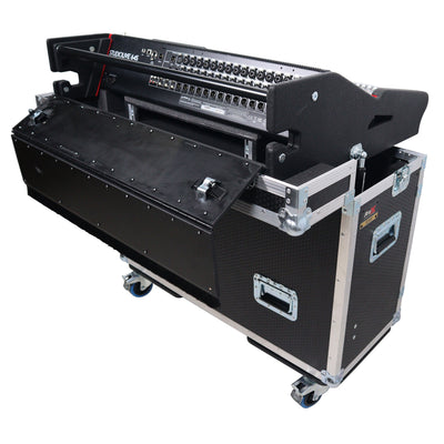 ProX Flip-Ready Easy Retracting Hydraulic Lift Case for PreSonus StudioLive 64S & 32S Mixing Console
