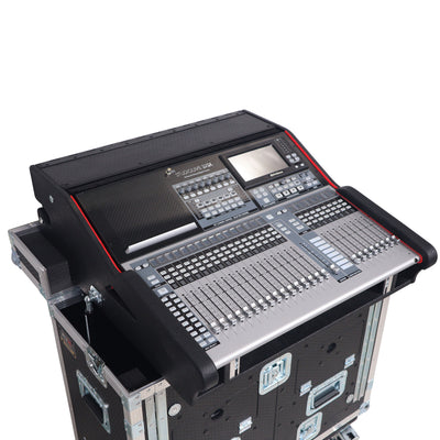 ProX Flip-Ready Easy Retracting Hydraulic Lift Case for PreSonus StudioLive 32SX Mixing Console