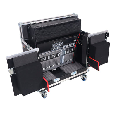 ProX Flip-Ready Easy Retracting Hydraulic Lift Case for PreSonus StudioLive 32SX Mixing Console