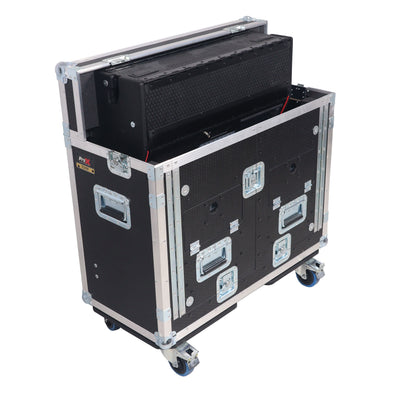 ProX Flip-Ready Easy Retracting Hydraulic Lift Case for PreSonus StudioLive 32SX Mixing Console