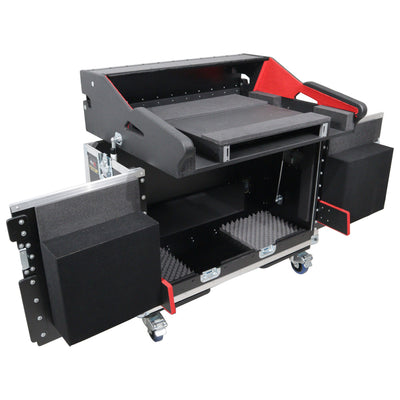 ProX Flip-Ready Easy Retracting Hydraulic Lift Case for PreSonus StudioLive 32C Mixing Console