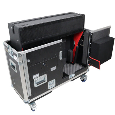 ProX Flip-Ready Easy Retracting Hydraulic Lift Case for PreSonus StudioLive 32C Mixing Console