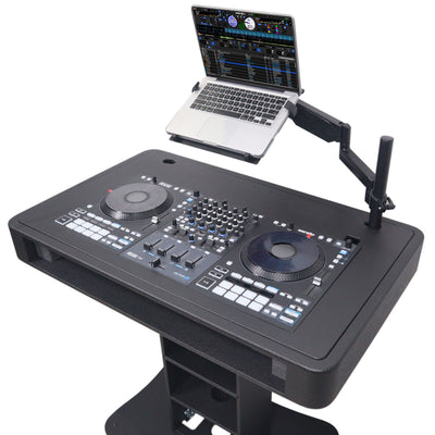 ProX Replacement for RANE Four Top Face Plate for Control Tower DJ Podium Black Finish