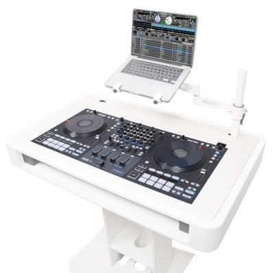 ProX Replacement for RANE Four Top Face Plate for Control Tower DJ Podium White Finish
