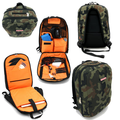 JetPack Slim - Compact Design DJ Backpack (Camo)