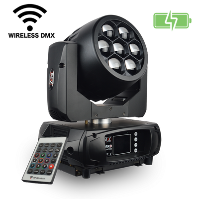 JMAZ AERO WASH 710Z - 70W Battery Powered RGBW LED Wash Moving Head