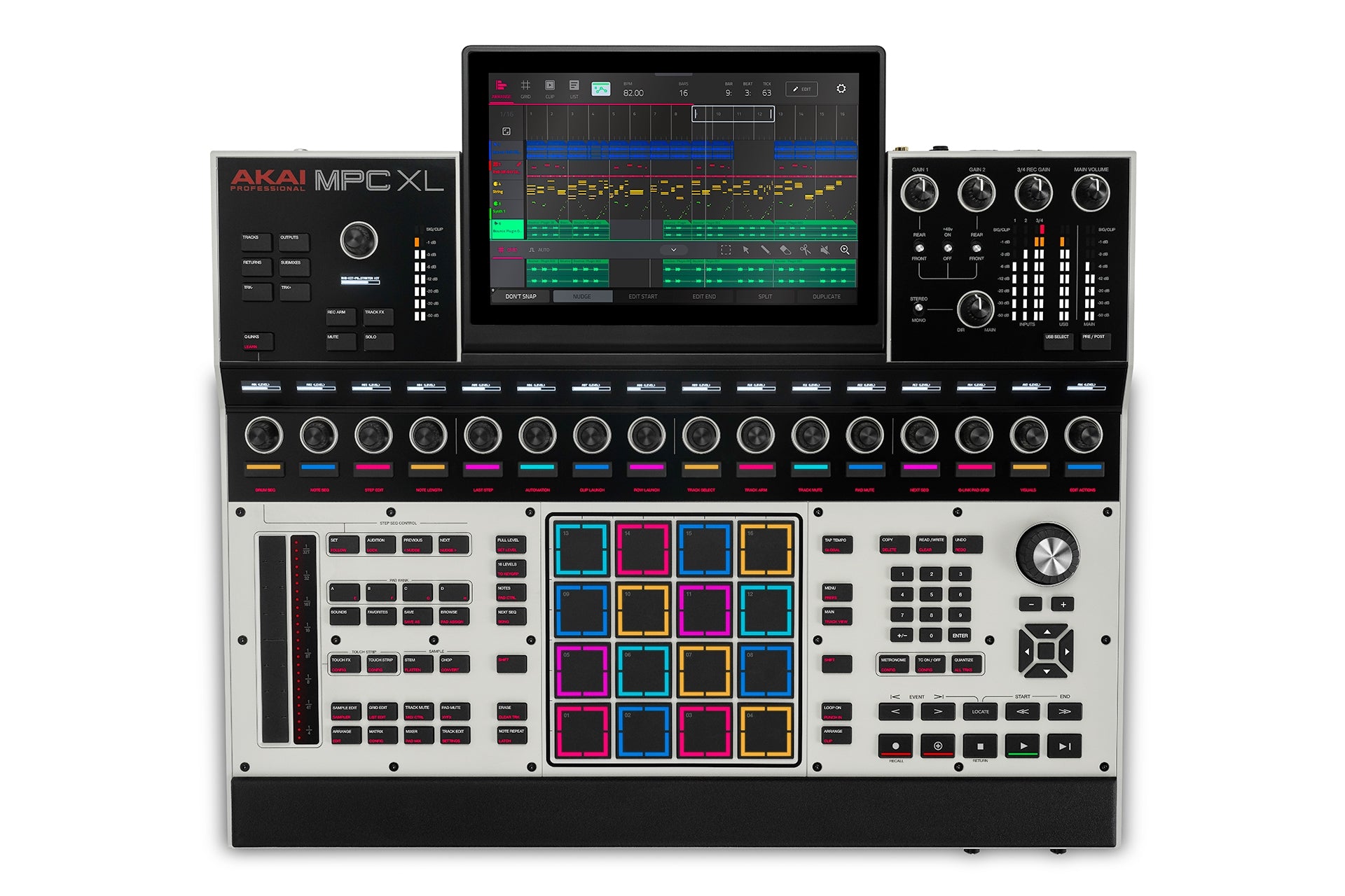 Akai MPC XL - Next-Generation Flagship Standalone MPC for Sampling and Sequencing