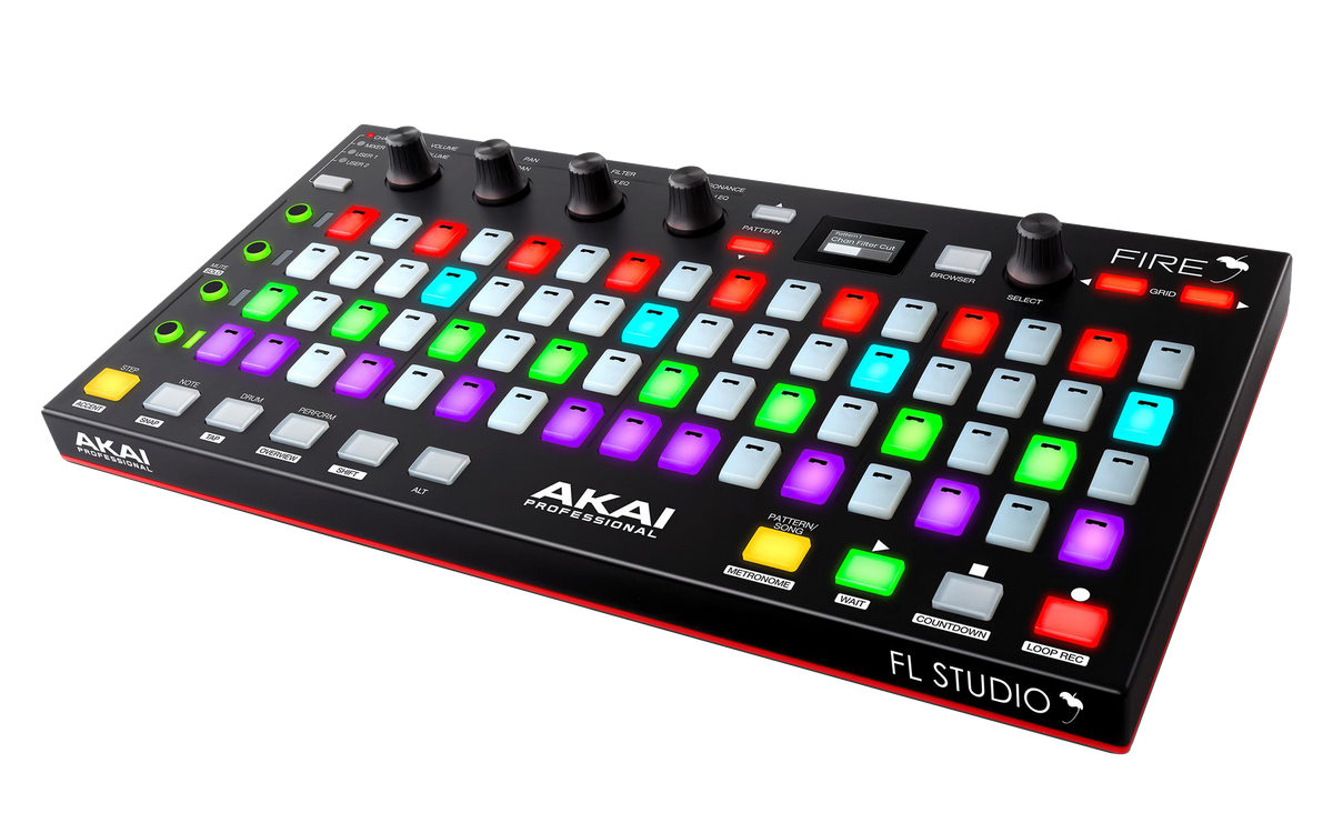 AKAI Professional FIRE MIDIコントローラー 本体 Akai Fire Performance Controller for FL Studio | The DJ Hookup