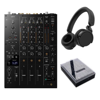 AlphaTheta DJM-V5 + AlphaTheta HDJ-F9 + Decksaver DS-PC-DJMV5 Bundle
