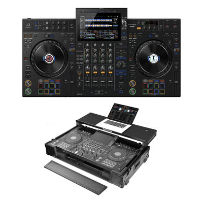 AlphaTheta XDJ-AZ + Odyssey FZGSATXDJAZWBL Flight Case Bundle