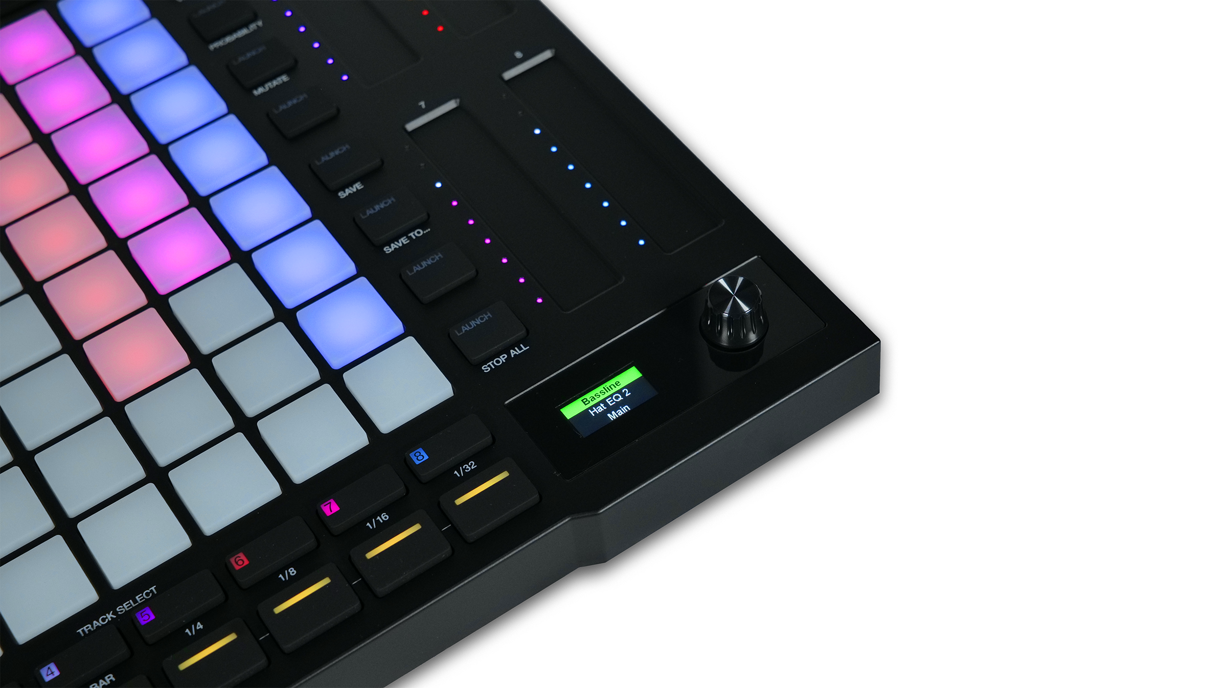 Akai APC64 - Ableton Live Controller With 64 Velocity-Sensitive Pads and 8 Assignable Touch Strips