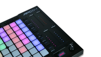 Akai APC64 - Ableton Live Controller With 64 Velocity-Sensitive Pads and 8 Assignable Touch Strips