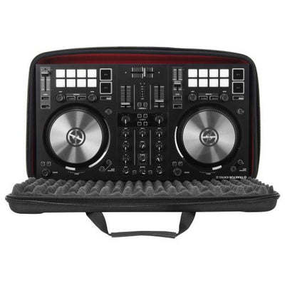 Odyssey B2200003 - Pioneer DJ DDJ-FLX4/DDJ-400/DDJ-RB/Traktor S2/Traktor S2 MK3 EVA Case Redline Soft Case Series