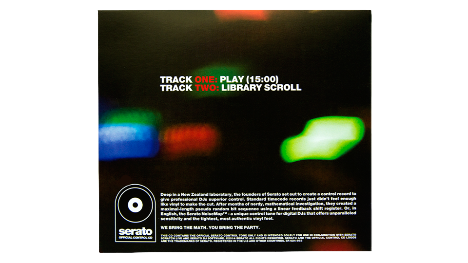 Serato Official Control CDs (Pair)