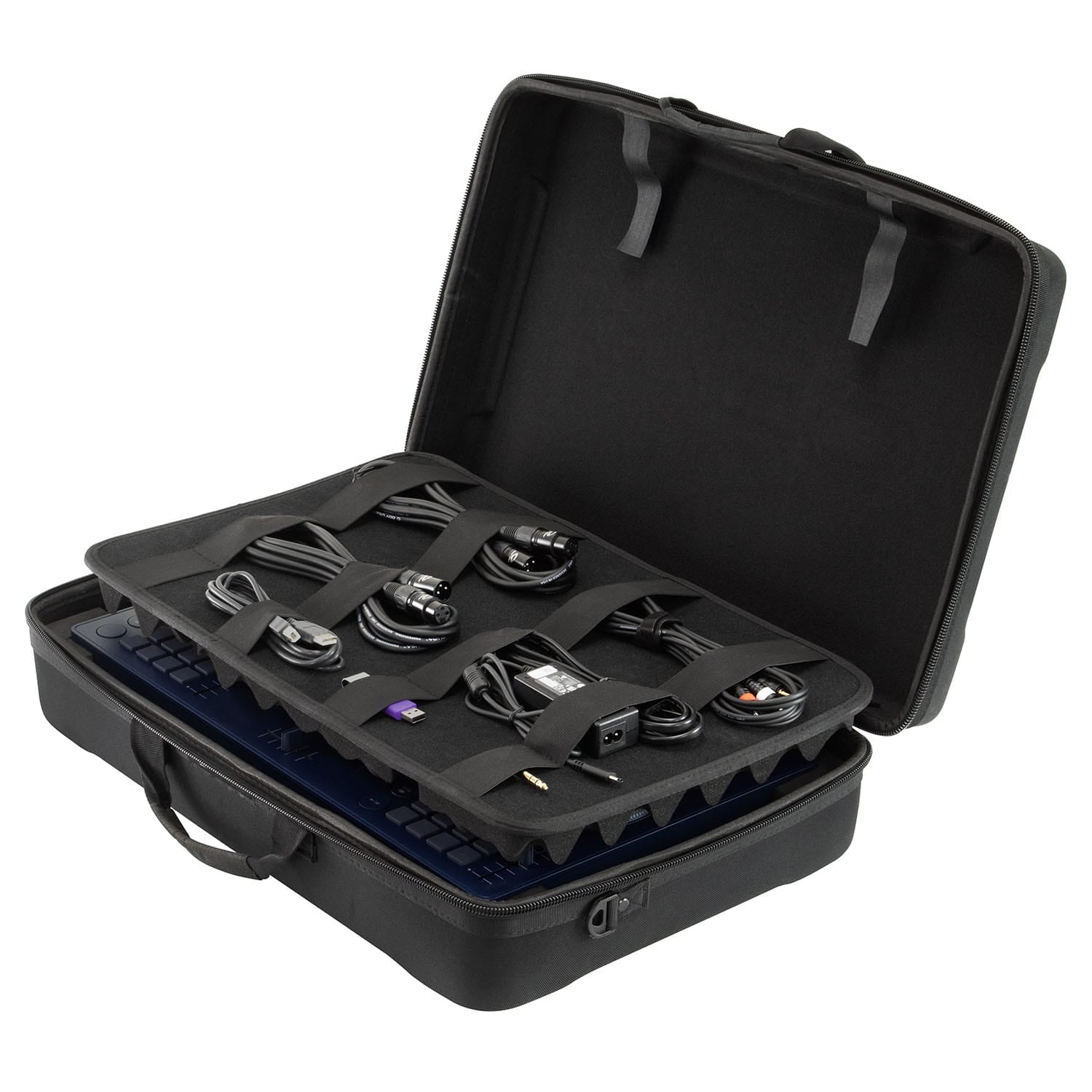 Odyssey BMATOMNISDUODLX - AlphaTheta OMNIS-DUO EVA Case with Cable Compartment