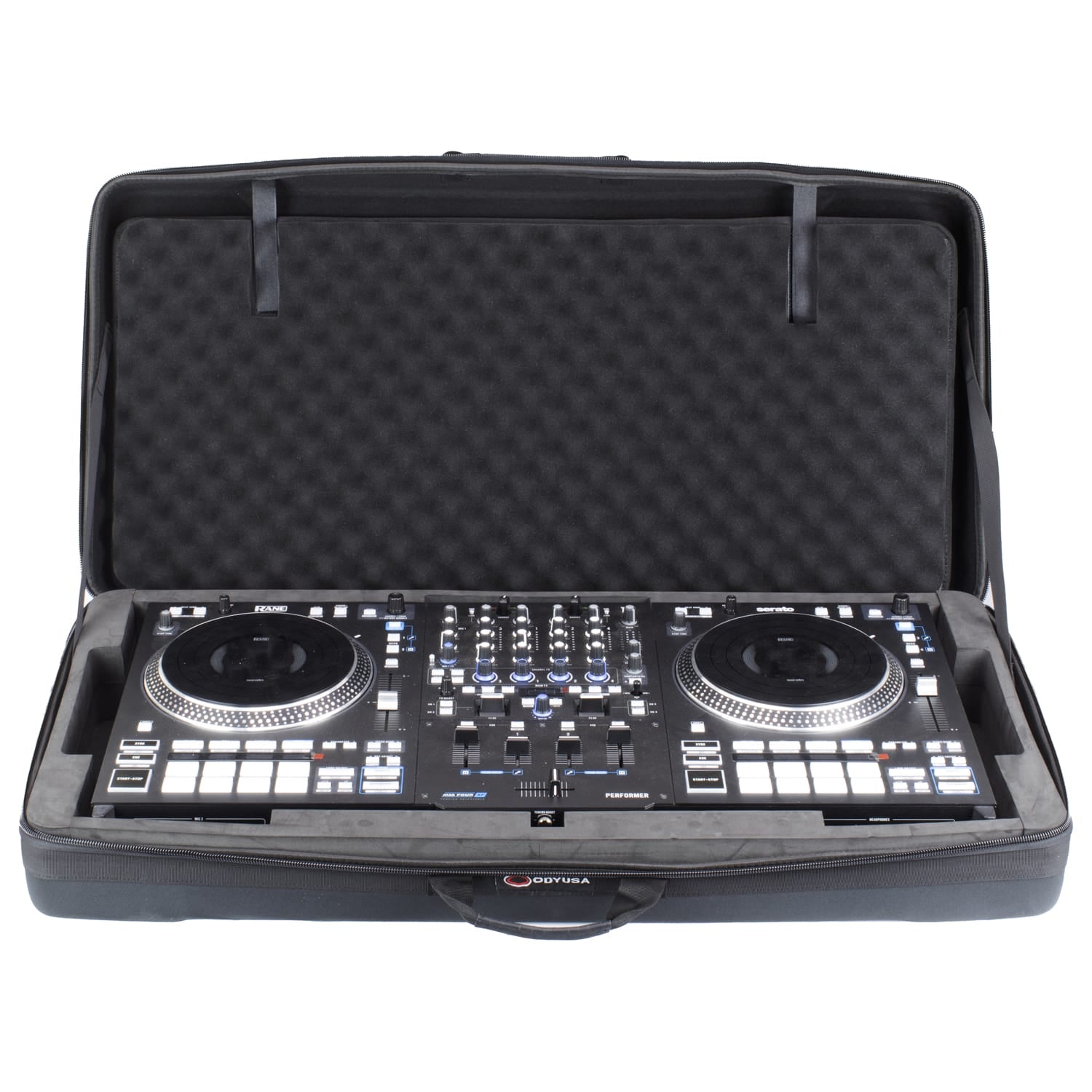 Odyssey BMPERFORMERDLX - Deluxe EVA Molded Soft Case/Bag with Lid Compartment for Rane Performer