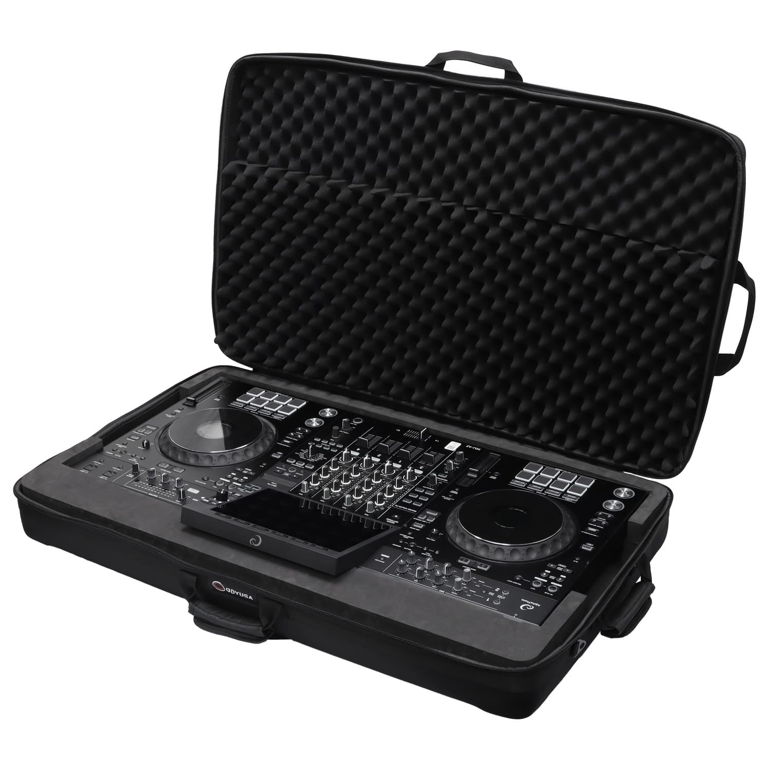Odyssey BMXDJAZW - AlphaTheta XDJ-AZ EVA Molded Soft Case/Bag with Wheels