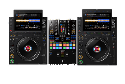 2x AlphaTheta CDJ-3000X + Pioneer DJ DJM-S11 Bundle