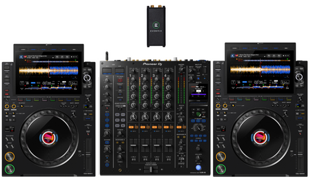 2x AlphaTheta CDJ-3000X + DJM-A9 + Streaming Component Bundle