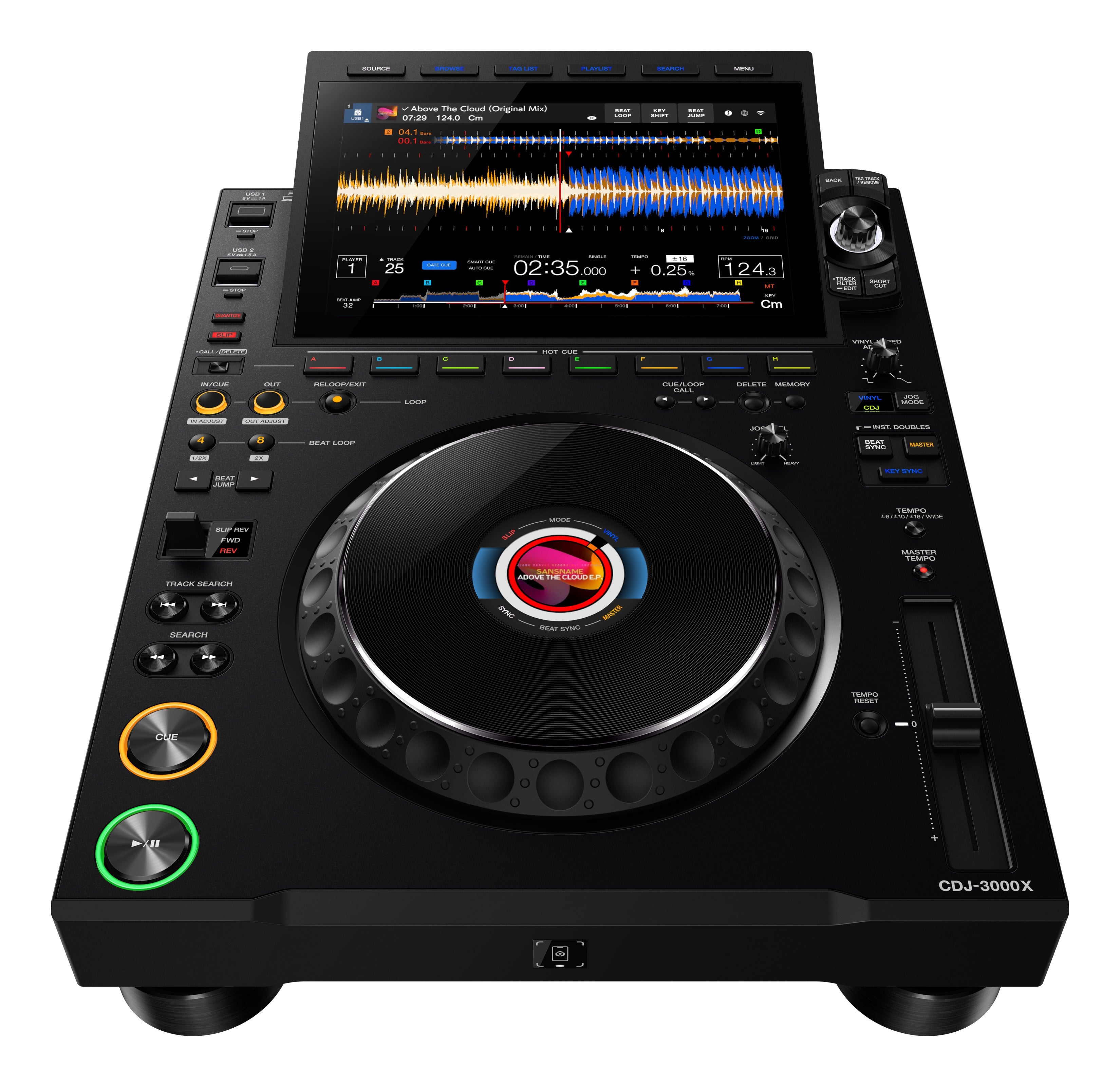CDJ-3000X 専用 AlphaTheta CDJ-3000X Flagship DJ Media Player - Open Box | The DJ