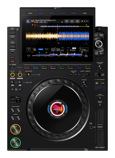 AlphaTheta CDJ-3000X + JetPack Glide System (Snap & Glide) Bundle.