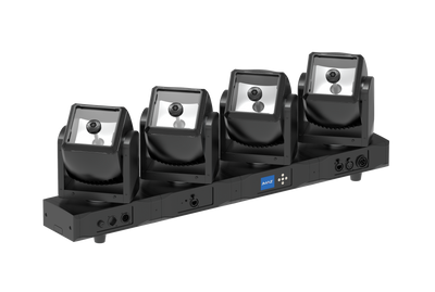 JMAZ PROFESSIONAL CENTIPEDE 3SIXTY B4 - RGBW LED Intelligent 4 Moving Head Bar