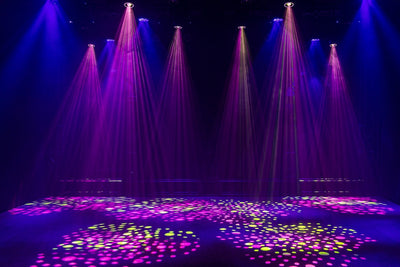 Colorkey Creator BSW 1200 - 200W LED Hybrid Moving Head Luminaire Blending Beam, Spot, and Wash Functionality.