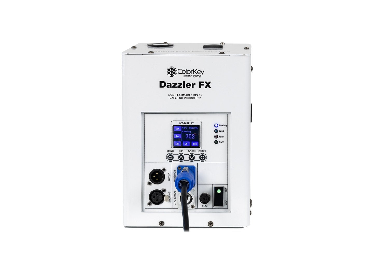 Colorkey Dazzler FX MK2 Pack - 2 Dazzler FX MK2 Bundle with Road Case (White)