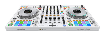 Pioneer DJ DDJ-FLX10-W - 4-channel DJ controller for Rekordbox & Serato (White, Limited Edition)