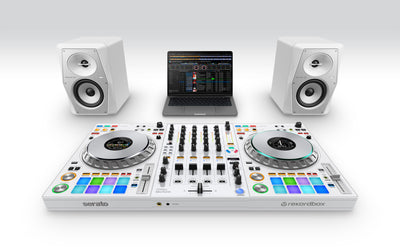 Pioneer DJ DDJ-FLX10-W - 4-channel DJ controller for Rekordbox & Serato (White, Limited Edition)
