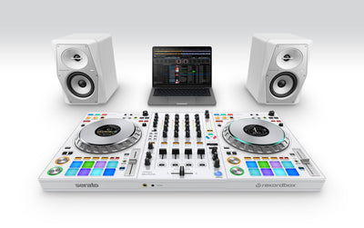 Pioneer DJ DDJ-FLX10-W - 4-channel DJ controller for Rekordbox & Serato (White, Limited Edition) - Open Box