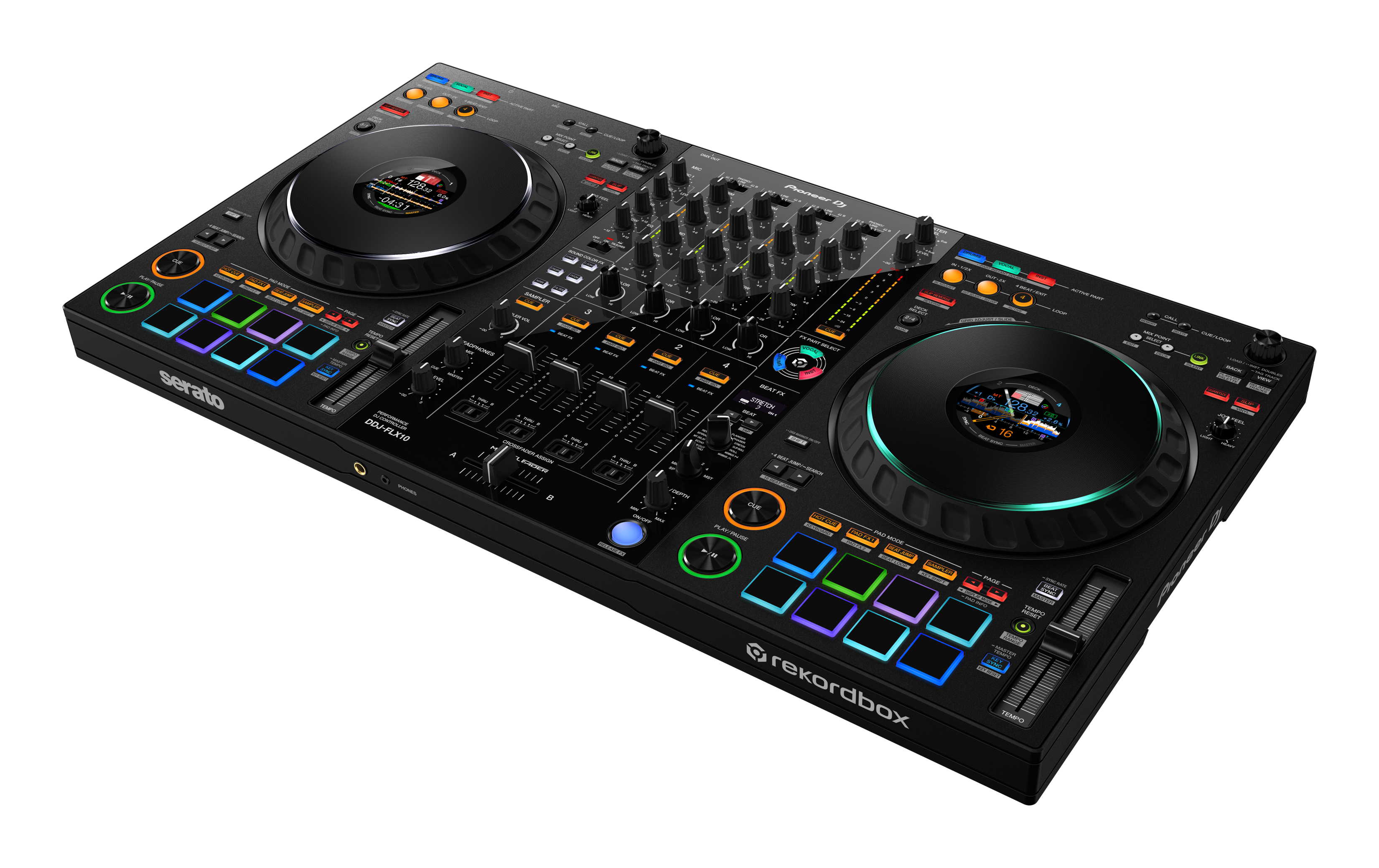 Pioneer DJ DDJ-FLX10 - 4-channel Performance DJ controller