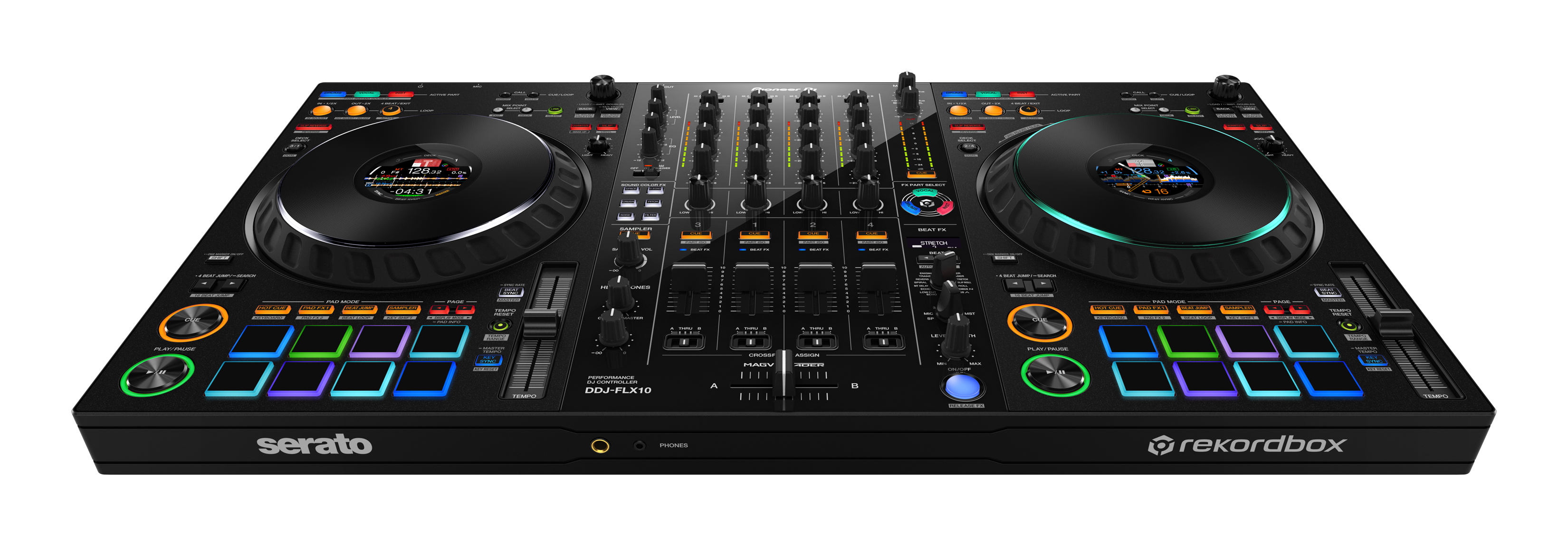 Pioneer DJ DDJ-FLX10 - 4-channel Performance DJ controller Open Box