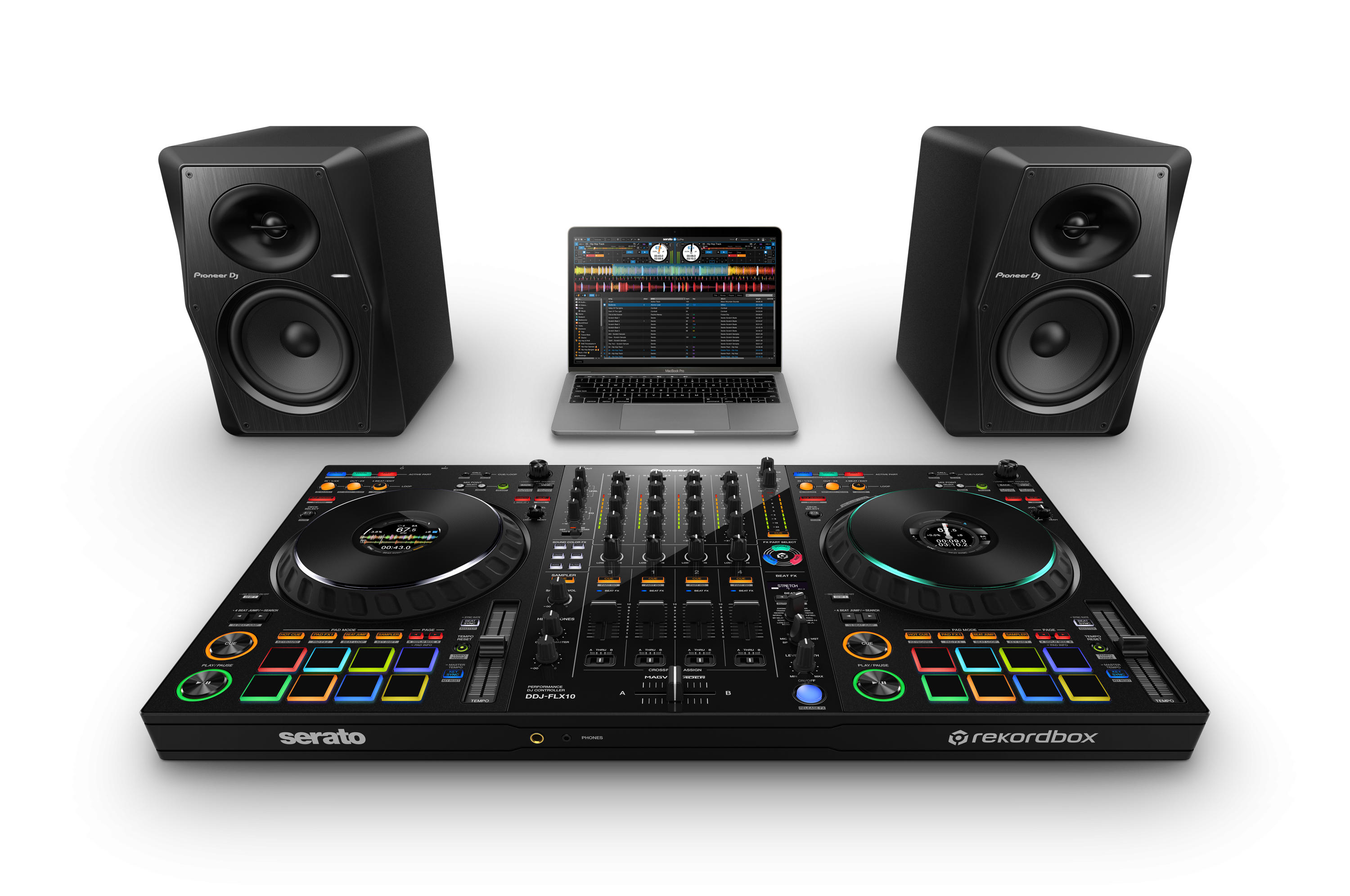 Pioneer DJ DDJ-FLX10 - 4-channel Performance DJ controller