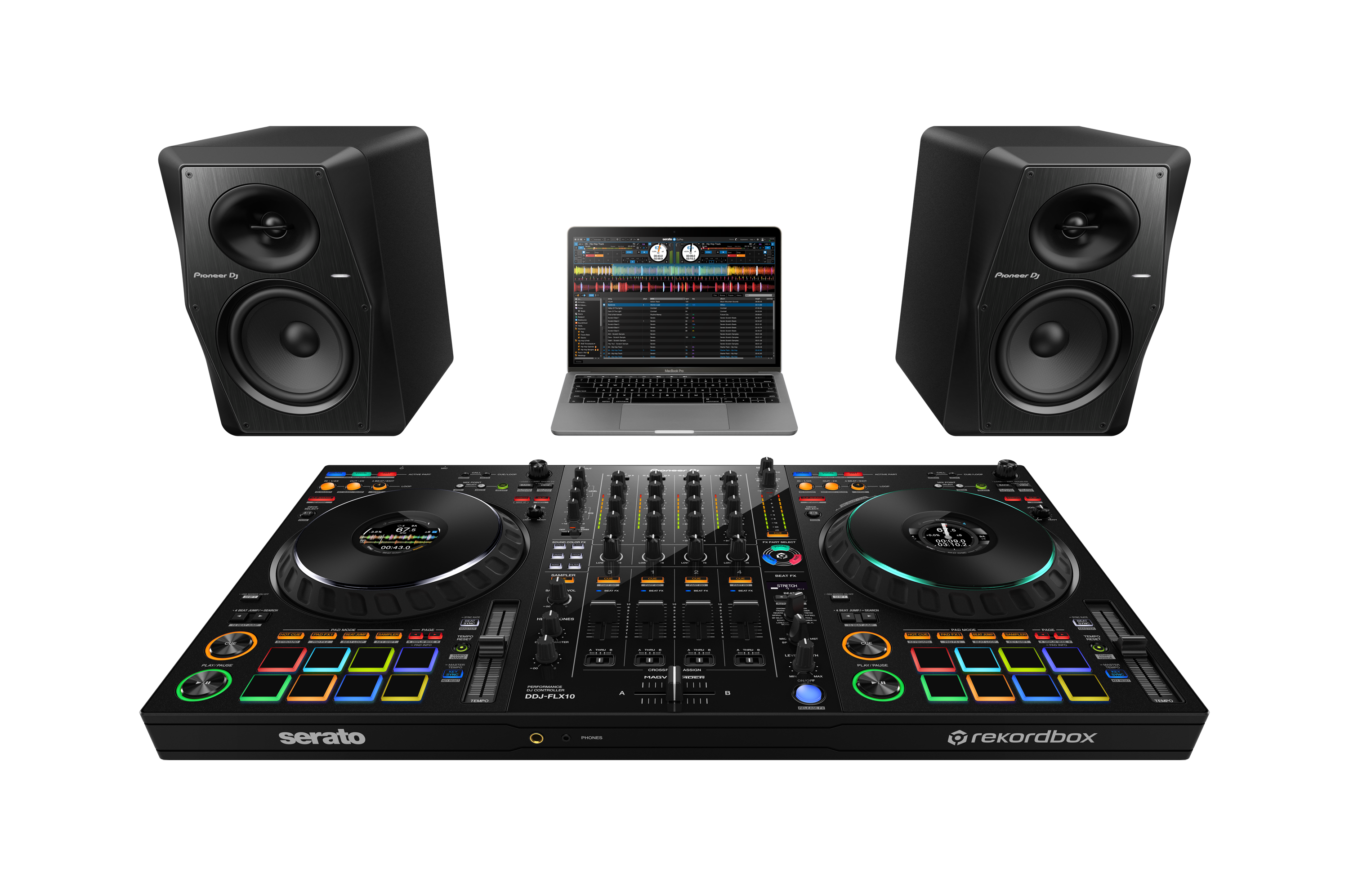 Pioneer DJ DDJ-FLX10 - 4-channel Performance DJ controller