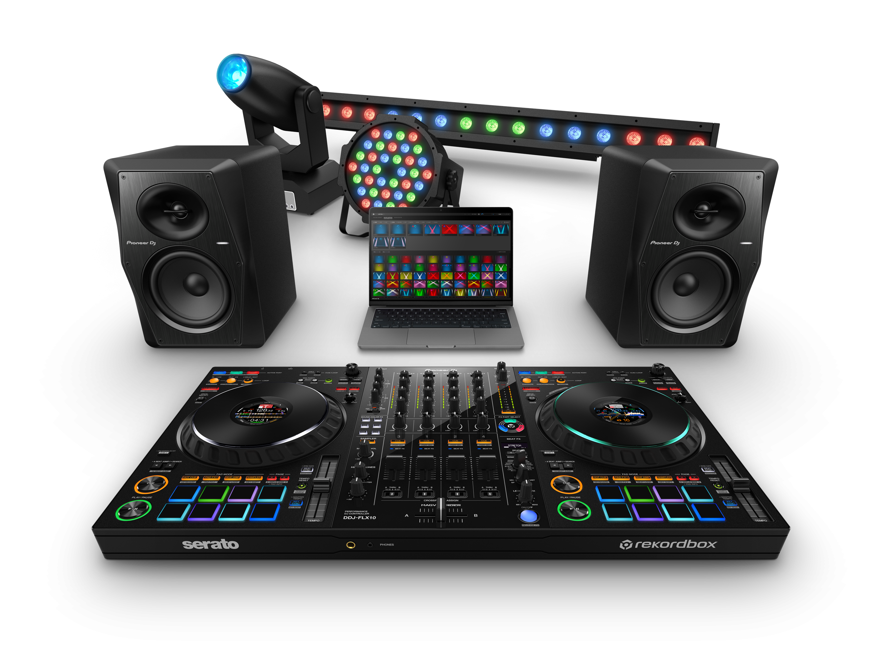 Pioneer DJ DDJ-FLX10 - 4-channel Performance DJ controller
