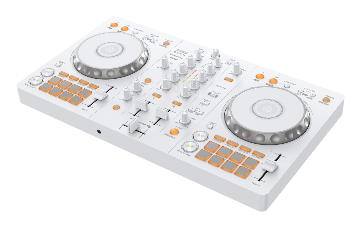 【美品】Pioneer DJ DDJ-FLX4-W ホワイト DJコントローラー Pioneer DJ DDJ-FLX4-W 2-Channel DJ Controller Limited White