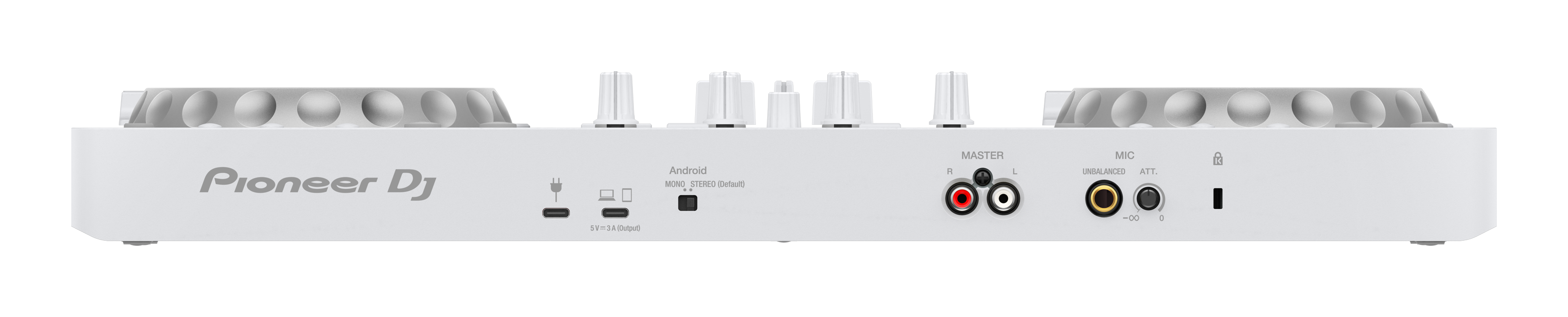 Pioneer DJ DDJ-FLX4-W - 2-Channel DJ Controller for Serato, Rekordbox and djay, Limited White Edition
