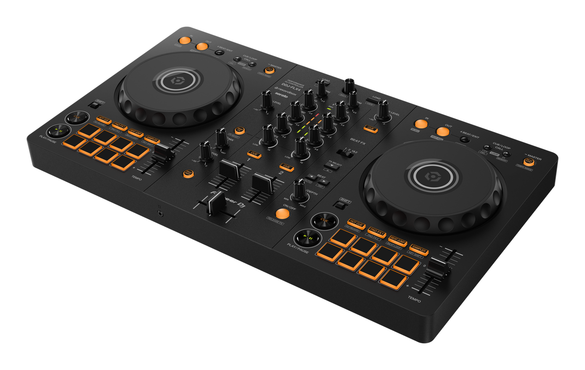 Pioneer DJ DDJ-FLX4 2-Channel DJ Controller for Rekordbox and