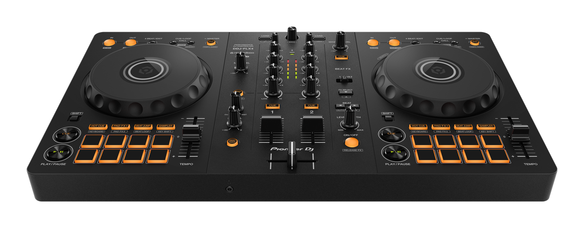 Pioneer DJ DDJ-FLX4 2-Channel DJ Controller for Rekordbox and