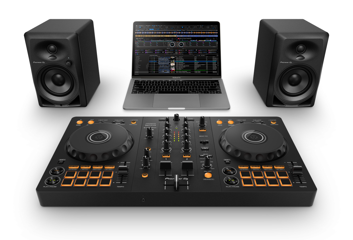 Pioneer DJ DDJ-FLX4 2-Channel DJ Controller for Rekordbox and