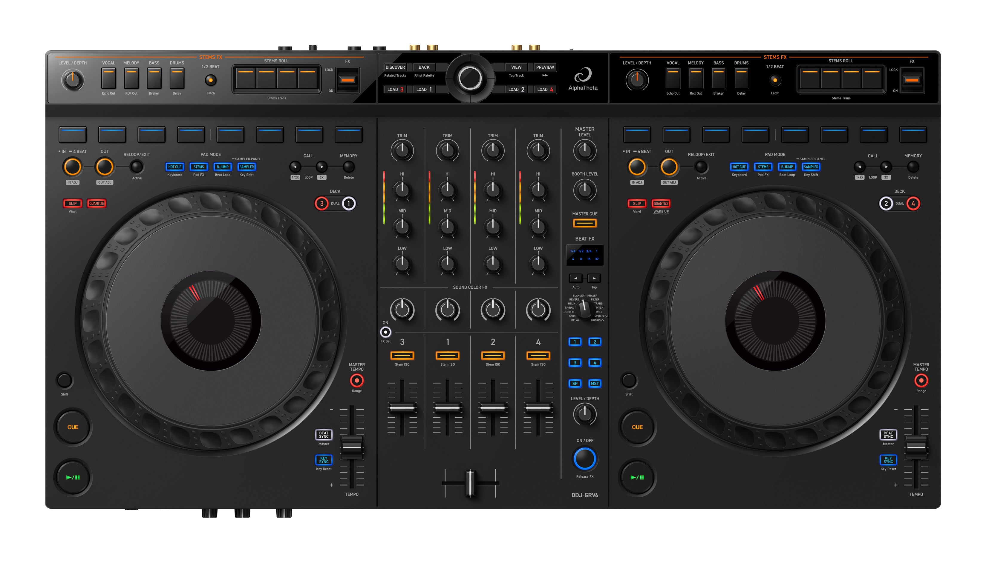 AlphaTheta OMNIS-DUO Portable All-in-One DJ System | The DJ Hookup