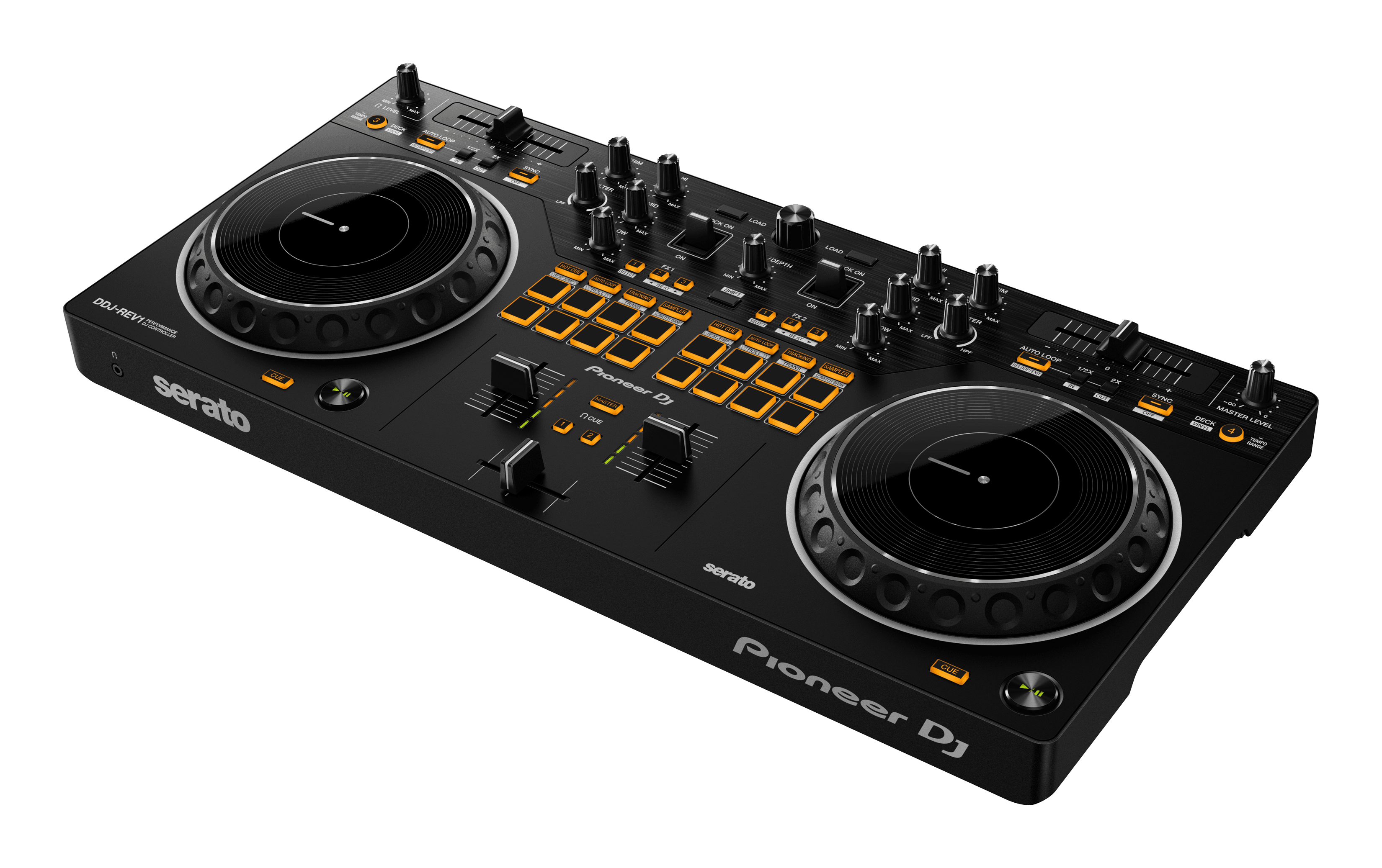 Pioneer DJ DDJ-REV1 Scratch-Style 2-Channel DJ Controller for