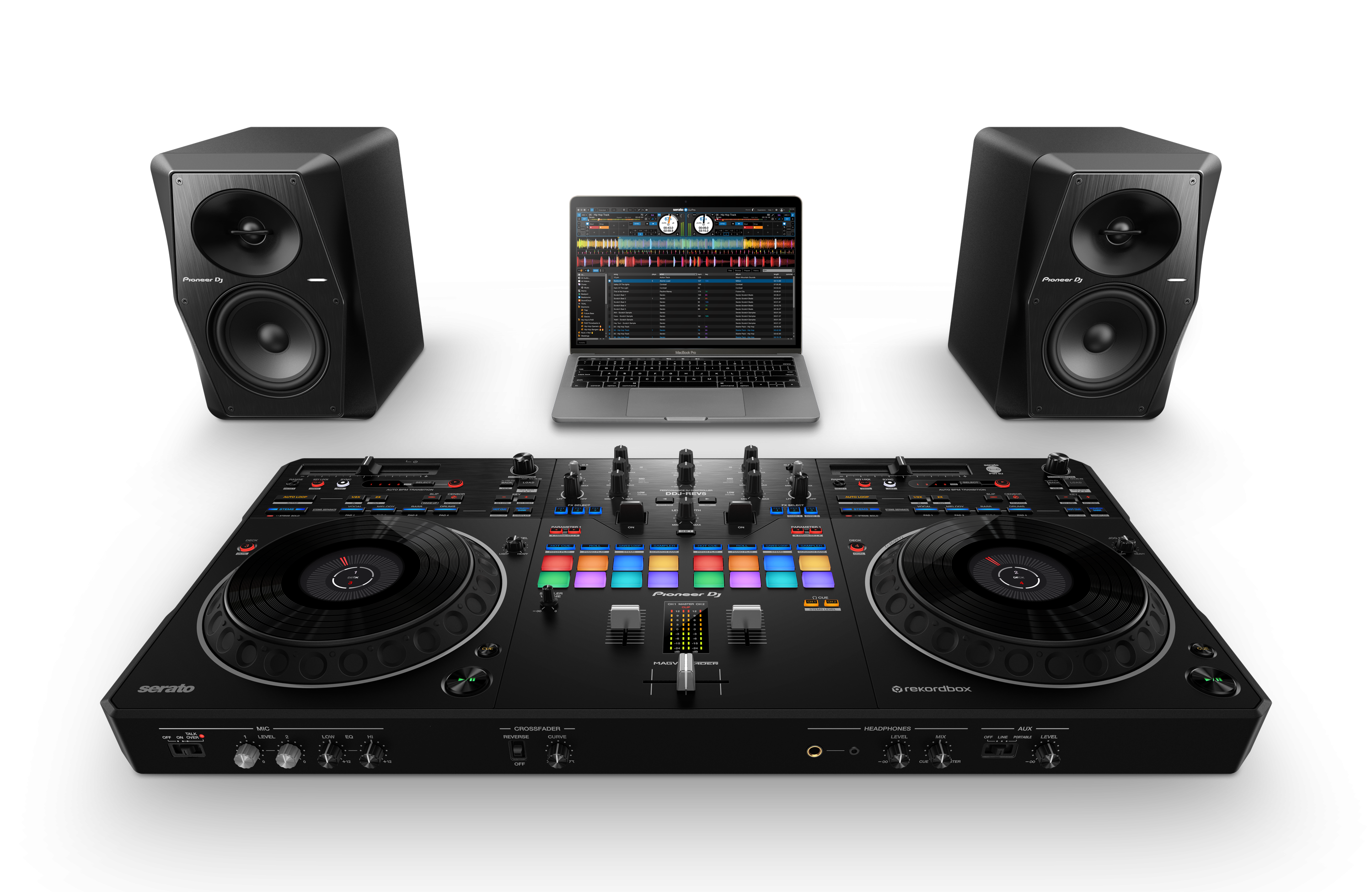 Pioneer DJ DDJ-REV5 - Scratch-style 2-Channel Performance DJ Controller