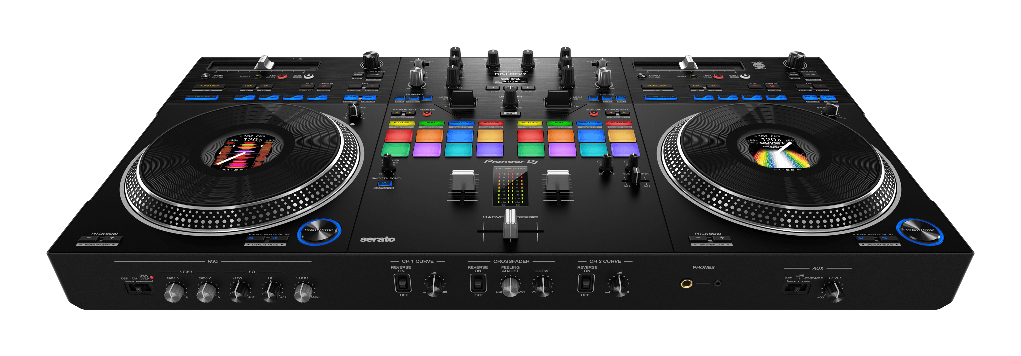 Pioneer DJ DDJ-REV7 Scratch-Style 2-Channel Professional DJ