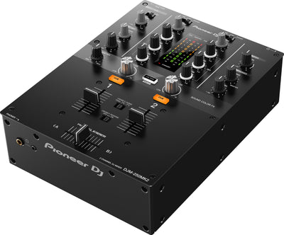 Pioneer DJ DJM-250MK2 - 2-Channel Scratch Mixer with rekordbox DJ and rekordbox DVS