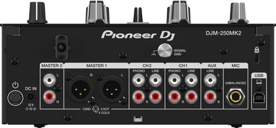 Pioneer DJ DJM-250MK2 - 2-Channel Scratch Mixer with rekordbox DJ and rekordbox DVS