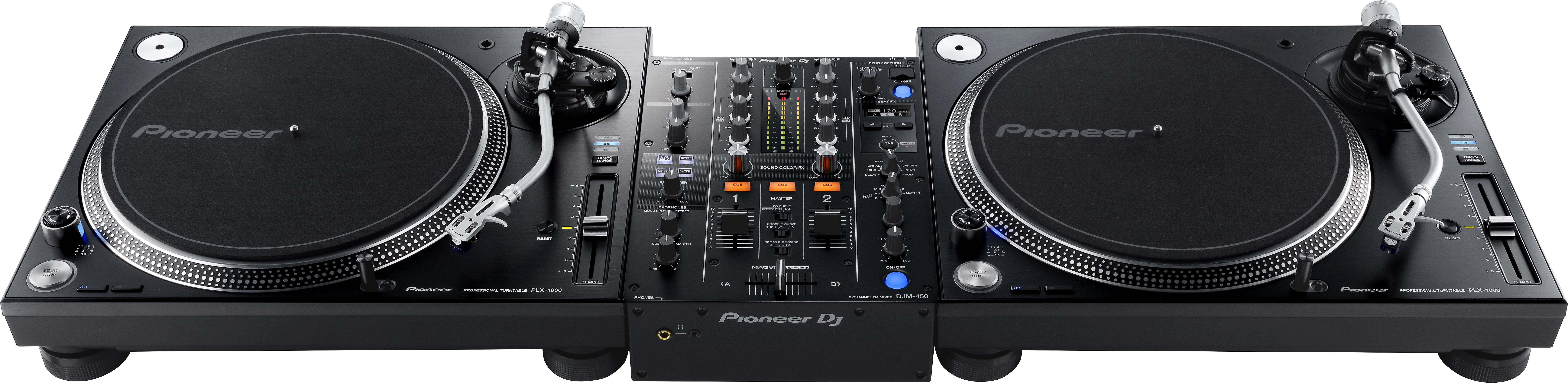 Pioneer DJ DJM-450 2-Channel DJ Mixer with Effects | The DJ Hookup