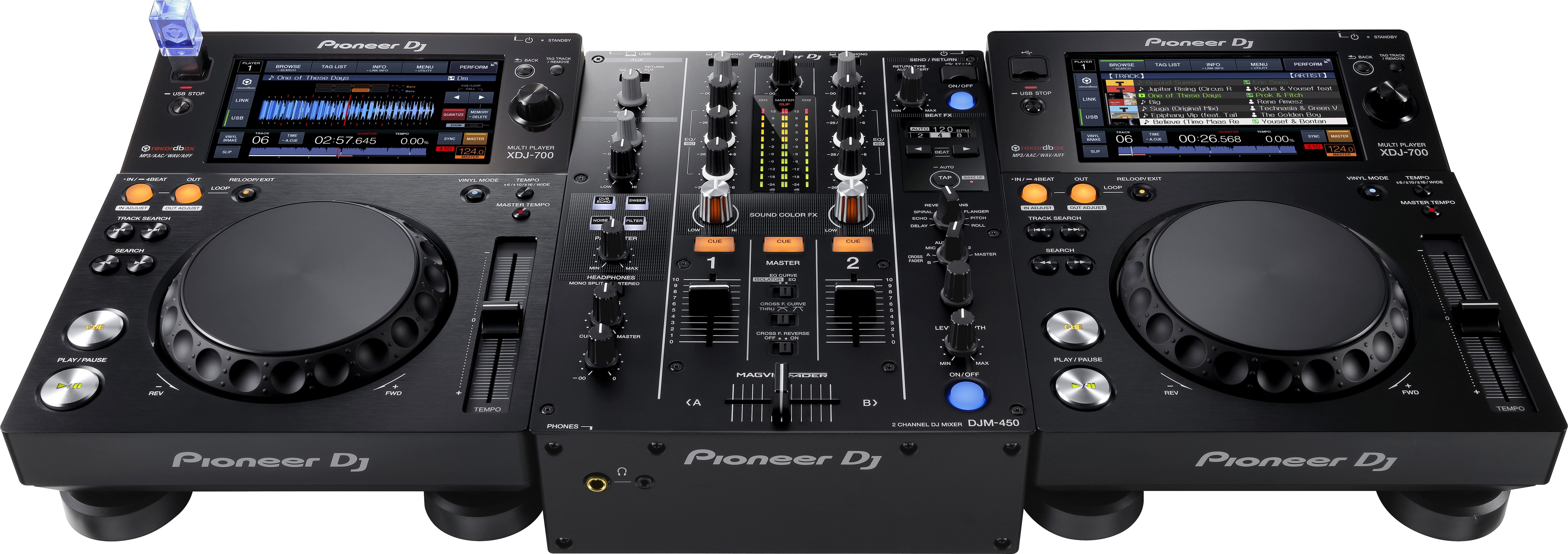 Pioneer DJ DJM-450 - 2-Channel DJ Mixer - Open Box